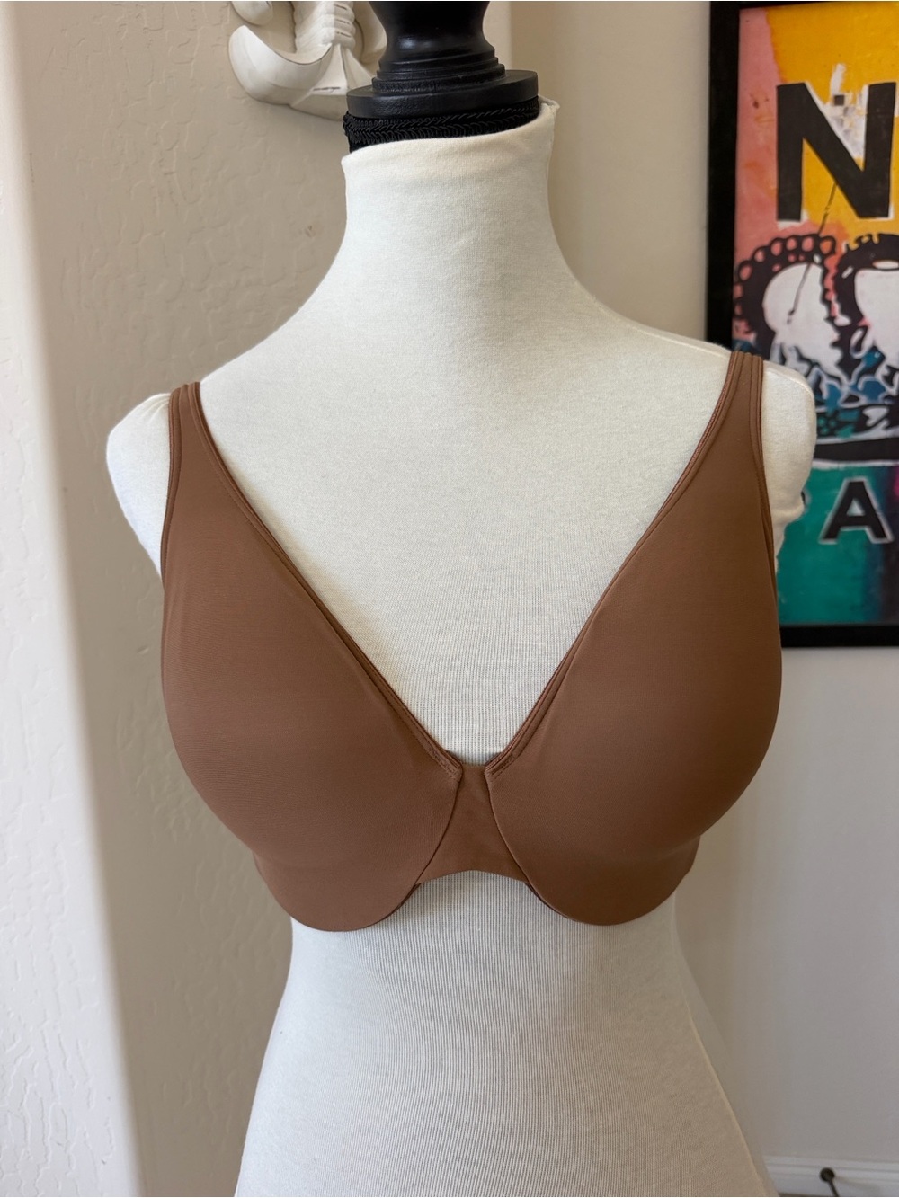 Brown Women's Gillian & O’Malley T-Shirt Bra - fabric Cups 36DD